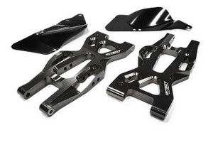 Integy 8697GREY Rear Lower Sus Arm for HPI 1/10 Bullet MT & Bullet ST