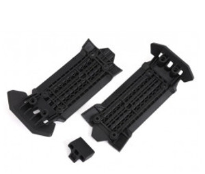 Traxxas 7844 Skid plate, front (1), rear (1)/ rubber impact cushion (1) Traxxas 7844 Skid plate, front (1), rear (1)/ rubber impact cushion (1)
