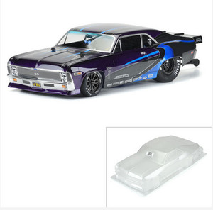 Proline 3531-00 1969 Chevrolet Nova Clear Body: Drag Car 1/10