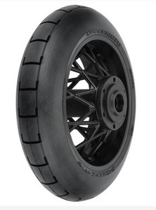 Proline 10223-10 Supermoto S3 Motorcycle Rear Tire MTD Black (1): PROMOTO-MX 1/4