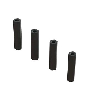 Arrma 320651 Aluminium Servo Mount Posts, 4pcs Arrma 320651 Aluminium Servo Mount Posts, 4pcs