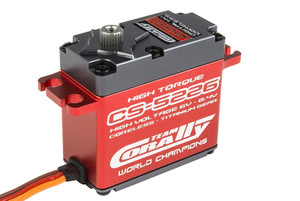 Team Corally CS-5226 HV High Speed Servo - High Voltage - Coreless Motor - Titanium Gear - Ball Beared - Full Alloy Case Team Corally CS-5226 HV High Speed Servo - High Voltage - Coreless Motor - Titanium Gear - Ball Beared - Full Alloy Case