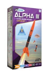 Estes 1427 Alpha III Beginner Model Rocket Launch Set Estes 1427 Alpha III Beginner Model Rocket Launch Set
