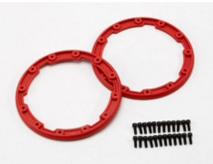 Traxxas 5667 Sidewall protector, beadlock-style (red) (2)/ 2.5x8mm CS (24) Traxxas 5667 Sidewall protector, beadlock-style (red) (2)/ 2.5x8mm CS (24)