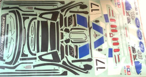 Tamiya 9495955 Sticker Bag - Ford Mustang GT4 1/10 Tamiya 9495955 Sticker Bag - Ford Mustang GT4 1/10
