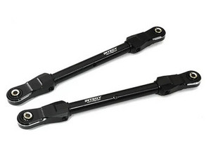 Integy 33269BLACK Front 120mm Toe Links (2) for Traxxas 1/8 Sledge 4WD