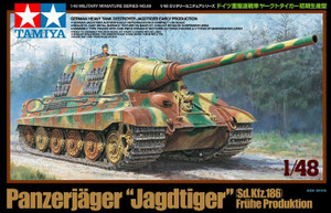 Tamiya 32569 German Destroyer Jagdtiger Early Production 1/48 Tamiya 32569 German Destroyer Jagdtiger Early Production 1/48