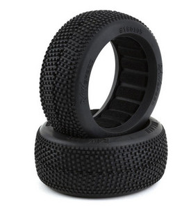 Raw Speed 180205SB Villain 1/8 Truggy Tire - Soft with Black Insert 