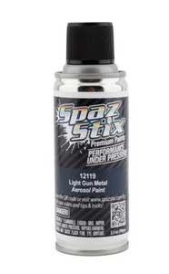 Spaz Stix 12119 Light Gun Metal Aerosol Paint, 3.5oz Can