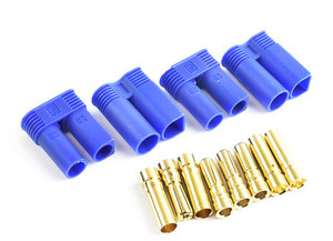 TornadoRC 0119A EC5 5mm plug (Male&Female) 2pairs/bag