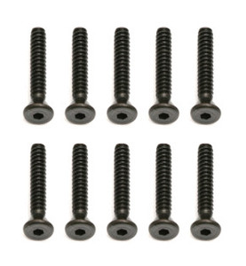 Team Associated 31350 Screws, 2.5x10 mm FHCS (10pcs)