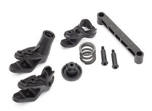 Traxxas 8946 Steering bellcranks/ bellcrank support/ servo saver/ servo saver spring/ draglink/ 3x20mm shoulder screws (2) Traxxas 8946 Steering bellcranks/ bellcrank support/ servo saver/ servo saver spring/ draglink/ 3x20mm shoulder screws (2)