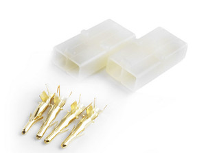 TornadoRC 1008GF Tamiya connector Female Gold plated terminals 2 sets
