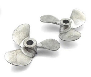 Integy 32458 Alloy 44mm 3-Blade Propeller 4mm Shaft LH-RH Set for RC Boat Integy 32458 Alloy 44mm 3-Blade Propeller 4mm Shaft LH-RH Set for RC Boat