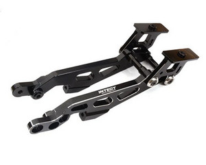 Integy 32009BLACK Alloy Wing Mount Set for Arrma 1/8 Kraton 6S BLX V5