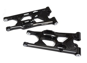 Integy 31333BLACK Rear Lower Arms for Losi 1/10 Lasernut U4 4WD Brushless RTR
