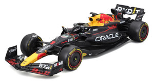 Bburago 28030 2023 F-1 Red Bull Racing RB-19 #1 Verstappen Champion in Showcase 1/24