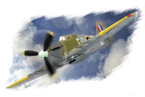 Hobby Boss 80215 Hurricane MK II Easy Assembly Authentic Kit 1/72 Hobby Boss 80215 Hurricane MK II Easy Assembly Authentic Kit 1/72