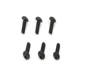 Team Magic 126314BU Button Head Screw 3x14mm (6)