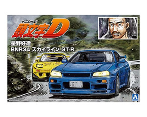 Aoshima 05733 Hoshino Kozo BNR34 Skyline GT-R 1/24 Aoshima 05733 Hoshino Kozo BNR34 Skyline GT-R 1/24