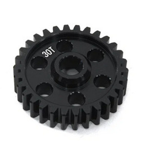 Integy 33635BLACK Machined 30T Hard Anodized Transmission Gear for Losi 1/4 Promoto-MX Motorcycle