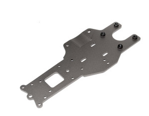 HPI 102169 REAR CHASSIS PLATE (GUNMETAL) Baja 5B 2.0