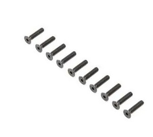 Losi LOS255020 Flat Head Screws, Stl, BO, M4 x 18mm (10) Losi LOS255020 Flat Head Screws, Stl, BO, M4 x 18mm (10)
