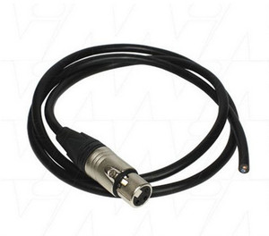 Battery Fighter BFL10F Neutrik Plug NC3FX 3 Pin XLR Female Connector (CA57) 1m Lead Battery Fighter BFL10F Neutrik Plug NC3FX 3 Pin XLR Female Connector (CA57) 1m Lead