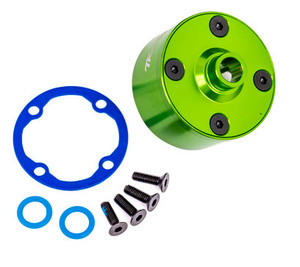 Traxxas 9581G Green Aluminum Differential Carrier & Hardware Traxxas 9581G Green Aluminum Differential Carrier & Hardware