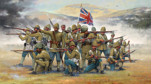 Italeri 6187 British Infantry and Sepoys (Colonial Wars) 1/72