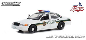 Greenlight 84153 Fargo 2006 Ford Crown Victoria Police Interceptor Duluth Minnesota Police 1/24