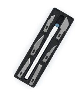 Bravo 181513 Handtools Classic #1 Knife Starter Set with 6 Assorted Blades Bravo 181513 Handtools Classic #1 Knife Starter Set with 6 Assorted Blades