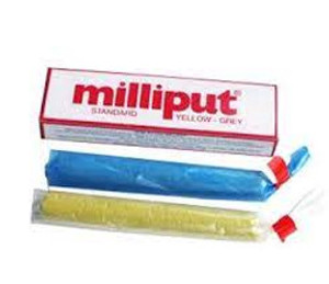 Milliput Standard-Grey-Yellow 2 Part Putty
