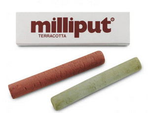 Milliput Terracotta 2 Part Putty
