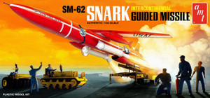 AMT 1250 SM-62 Snark Intercontinental Guided Missile Authentic 1/48