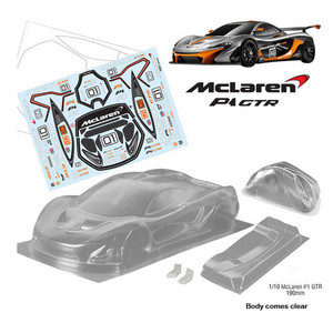 Bodyworx N112 Clear Body McLaren P1 GTR 190mm 1/10