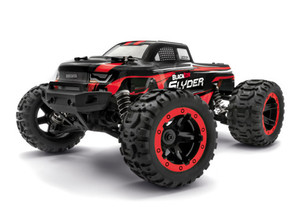 Blackzon Slyder MT 1/16 4WD Electric Monster Truck - Red