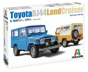 Italeri 3630 Toyota BJ44 Land Cruiser Haed Top or Soft Top 1/24