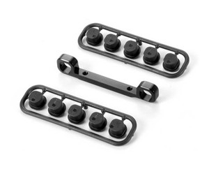 Xray 352333 XB8 Alu Front Upper Arm Holder (6mm) - Swiss 7075 T6