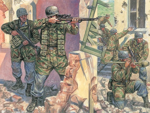 Italeri 6045 German Paratroopers World War II 1/72