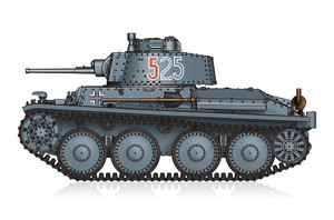 Hobby Boss 82956 German Pz.Kpfw. 38[t] Ausf.E/F 1/72