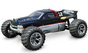 HPI 7172 CHEVROLET SILVERADO TRUCK CLEAR BODY (NITRO MT/RUSH) 1/10