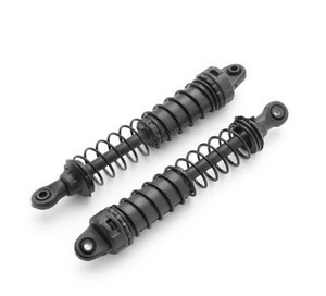 Blackzon 540080 Warrior Front Shock (Black/2pcs)