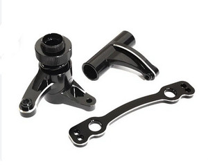 Integy 28815BLACK Steering Bellcrank Set for Arrma 1/8 Kraton 6S BLX AR340073