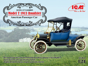 ICM 24001 Model T 1913 Roadster American Passenger Car 1/24