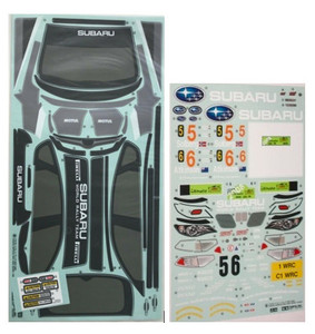 Tamiya 9495571 Sticker Bag for Subaru Impreza WRC 2008 1/10