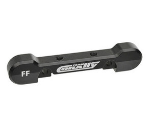 Team Corally 00180-874 Sus Arm Mount - HD - FR-FR - Alu 8mm - Black