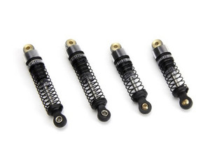 Maverick 150854 Aluminum Shock Set (Front/Rear/Grey) 1/24