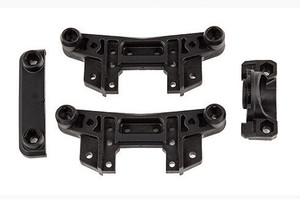 Team Associated 26014 SR7 Shock Tower and Rear Bearing Support Set