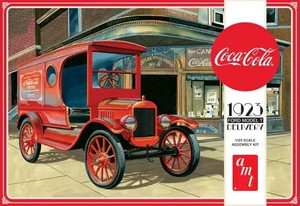 AMT 1024 Coca Cola 1923 Ford Model T Delivery Model Kit 1/25